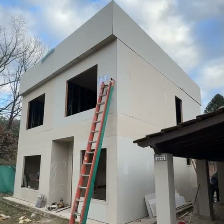 Vivienda entregada, 126 m² en dos plantas