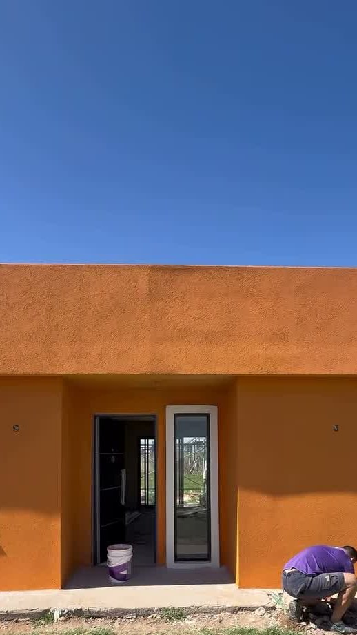 Aplicación de base coat en el exterior